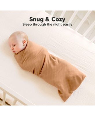 4pk Muslin Swaddle Blankets for Baby Boys, Girls - Baby Blankets, Swaddles for Newborns