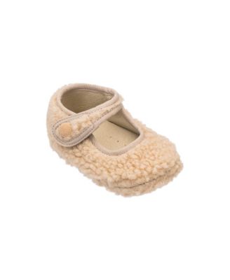 Infant Girls Shearling Baby Mary Jane