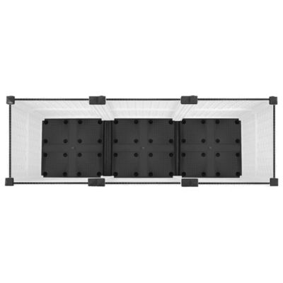 Durable Raised Bed Polypropylene, 47.2 x 15.7 x 15.0 in