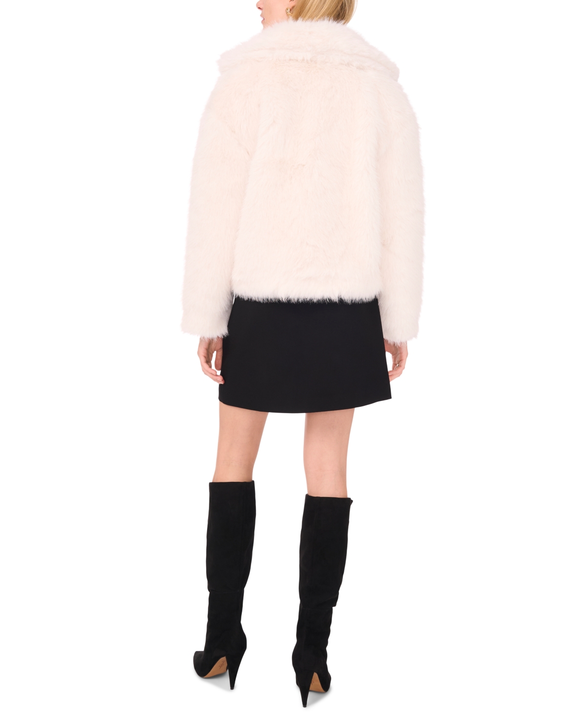 1.state Women's V-neck Long Sleeve Jacket In White