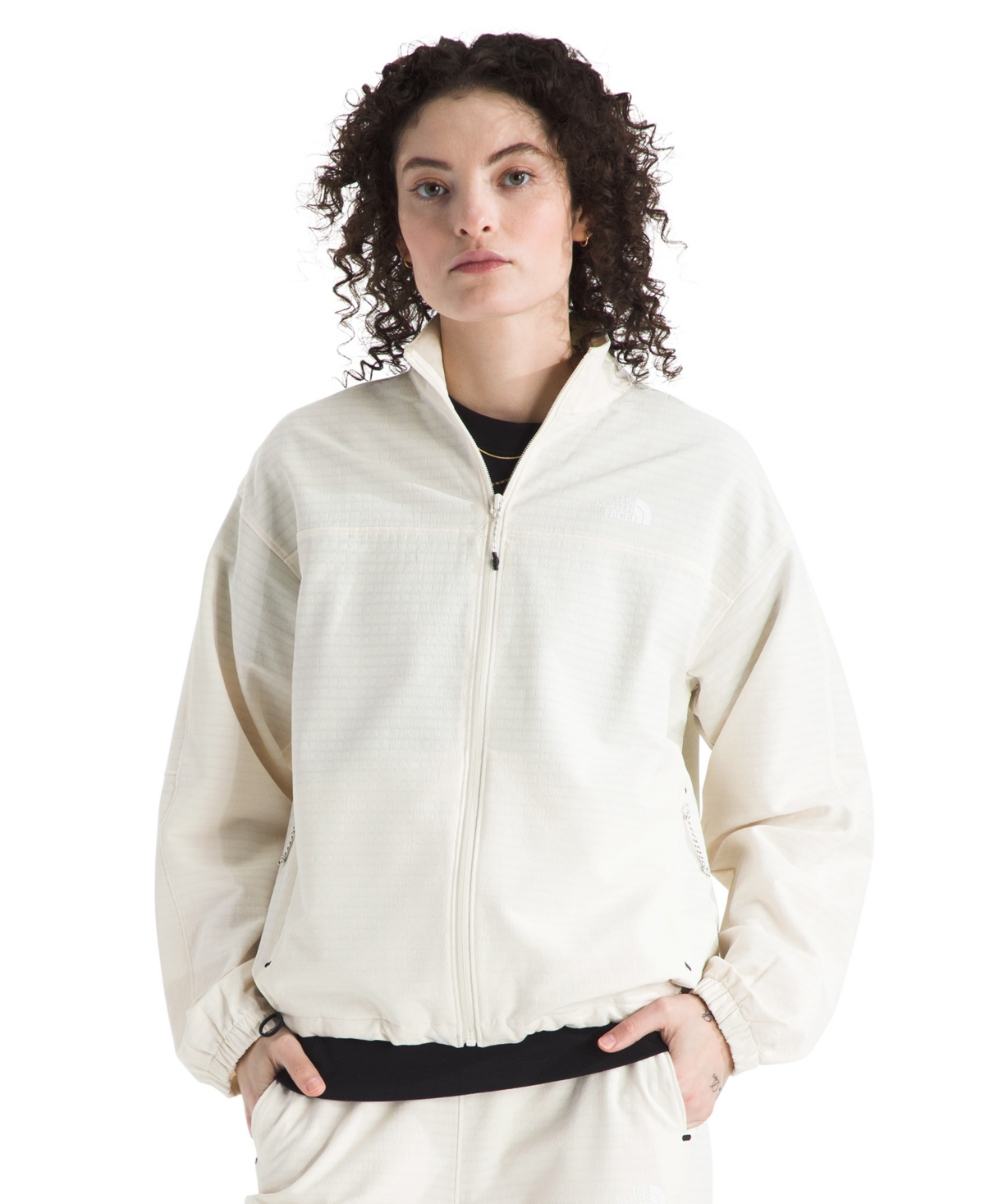 The North Face Women's Tekware Long Sleeve Jacket In White