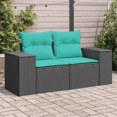 Garden Sofa Black