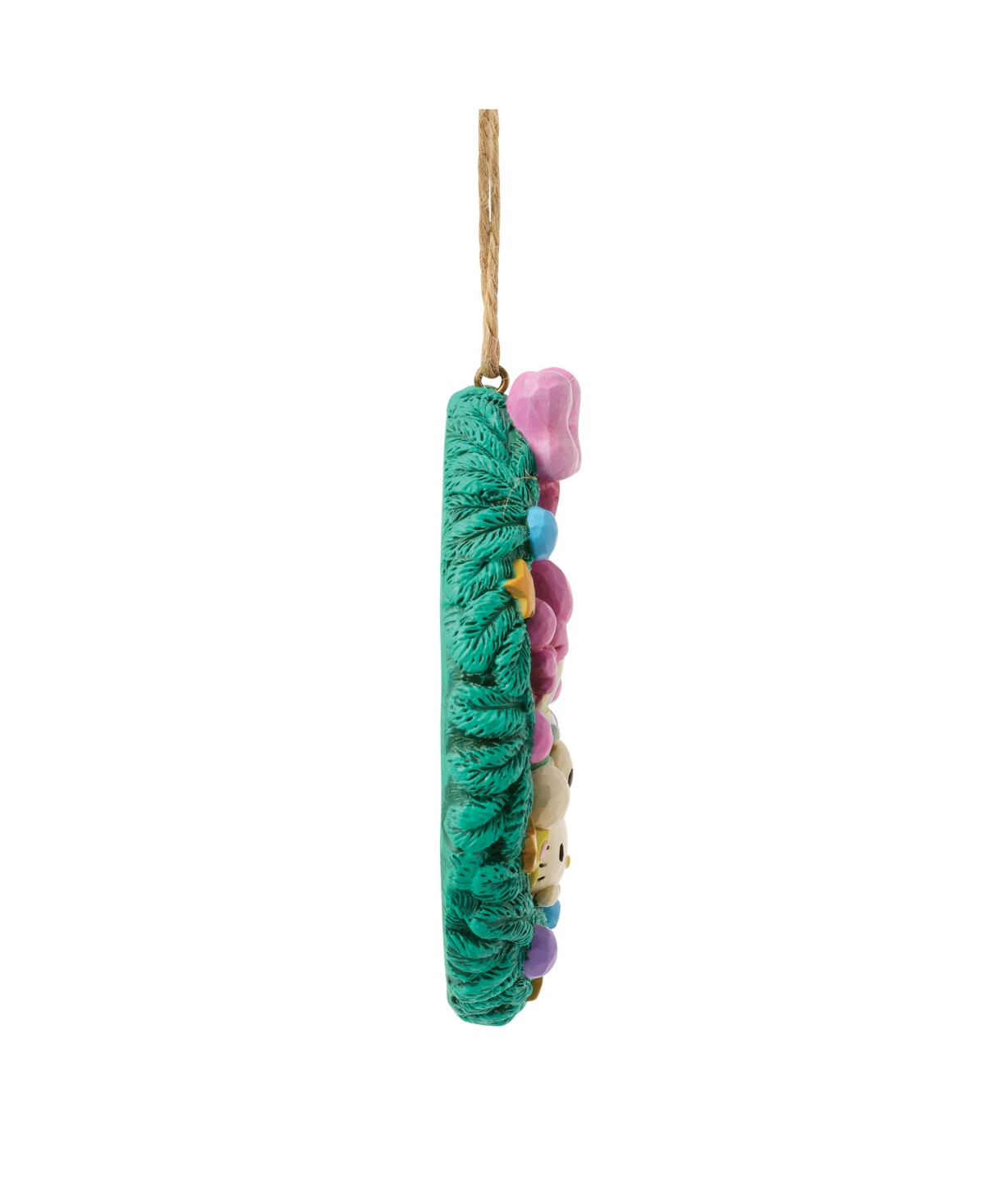 Jim Shore Hello Kitty Friends Wreath Hanging Ornament In Multi