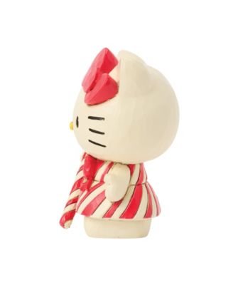 Hello Kitty Candy Cane Mini Figurine