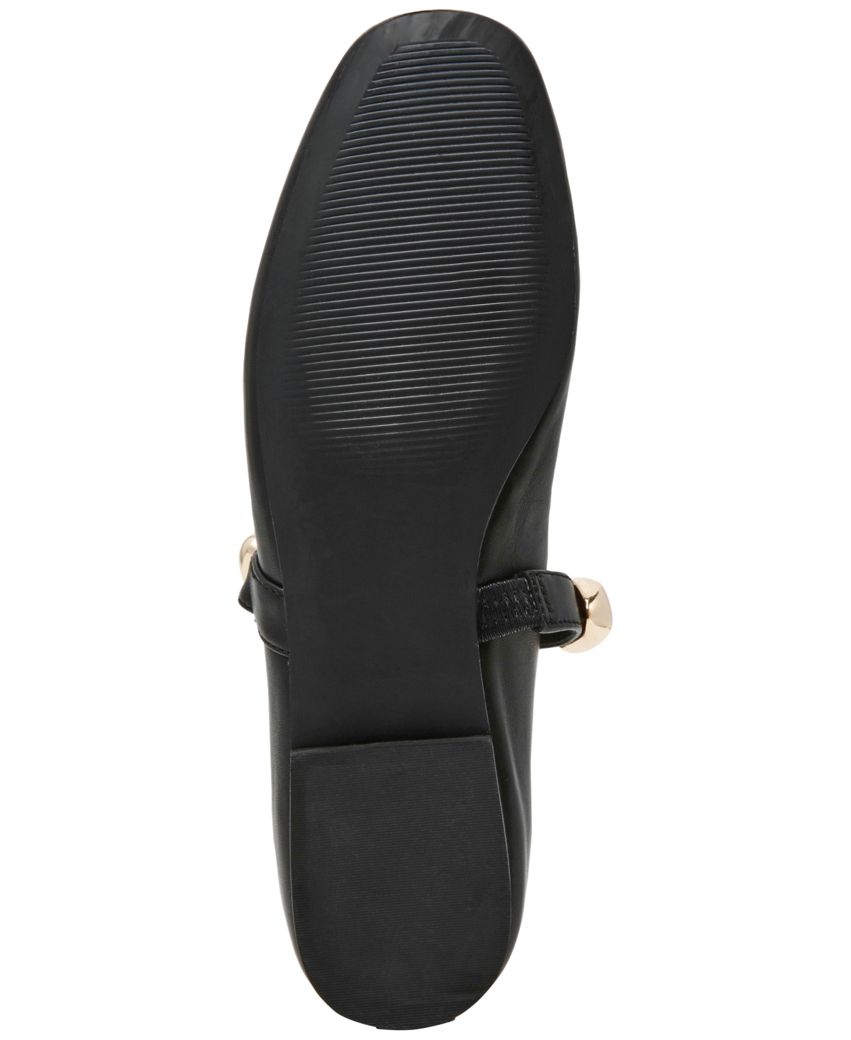 Steve Madden Poppin Embellished Mary-jane Flats In Black