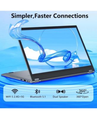 2 in 1 Laptop Computer,Touchscreen Laptop, 15.6 inch FHD 1920  1080 Display,16GB RAM 512GB SSD,AMD Ryzen R3-3200U, up to 3.5 GHz,AMD Radeon Graphics,WiFi 5,BT5.1