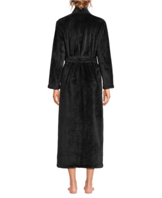 Women's Cozy Plush Long Wrap Robe