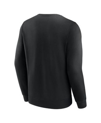 Men's Black East Stroudsburg Warriors Short Name Pullover Sweatshirt