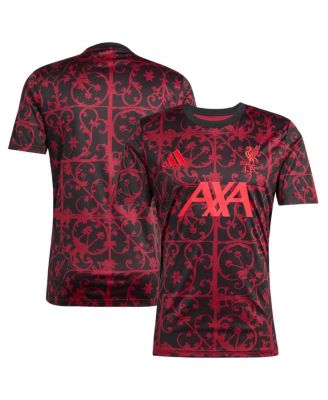 Men's Black Liverpool 2025/26 AEROREADY Pre-Match Jersey