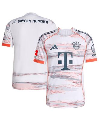 adidas - Men's White Bayern Munich 2025/26 Away Authentic Jersey