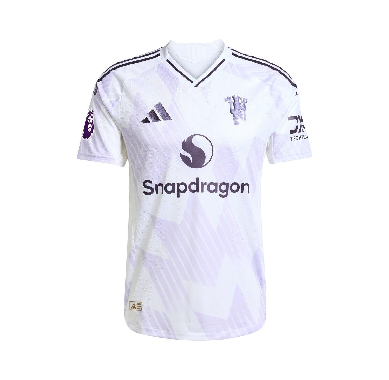 Men's White Manchester United 2025/26 Away Authentic Jersey