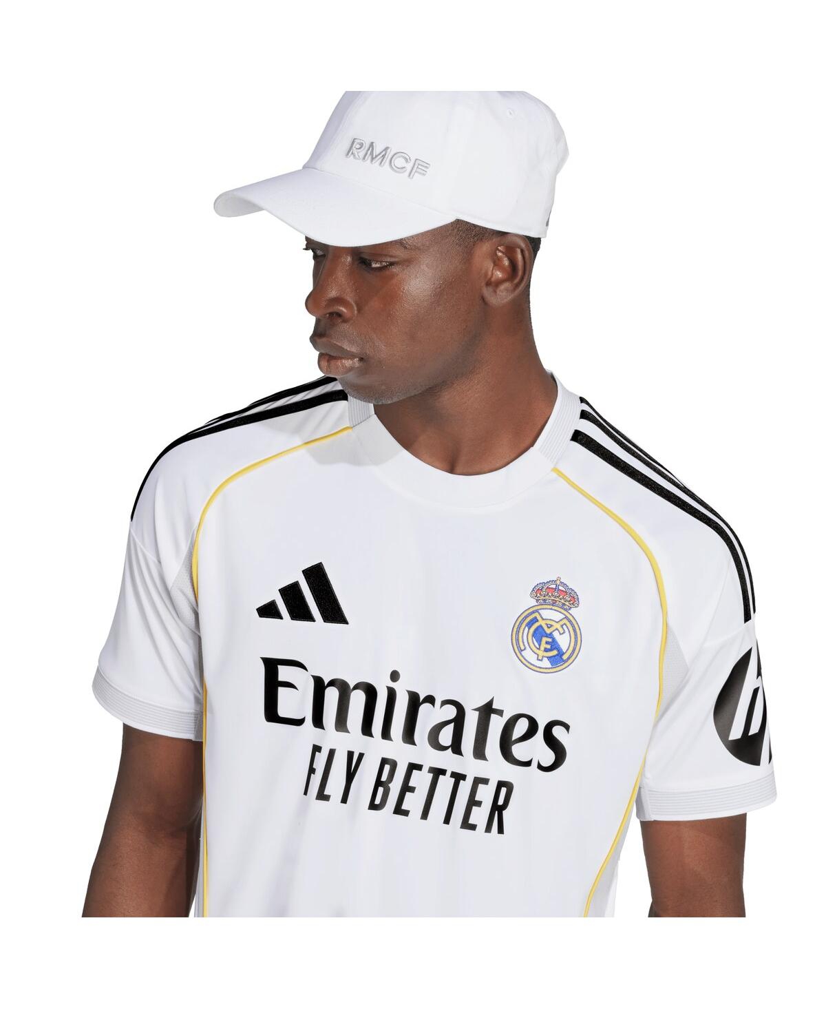 Adidas Men's White Real Madrid 2025/26 Home Replica Jersey