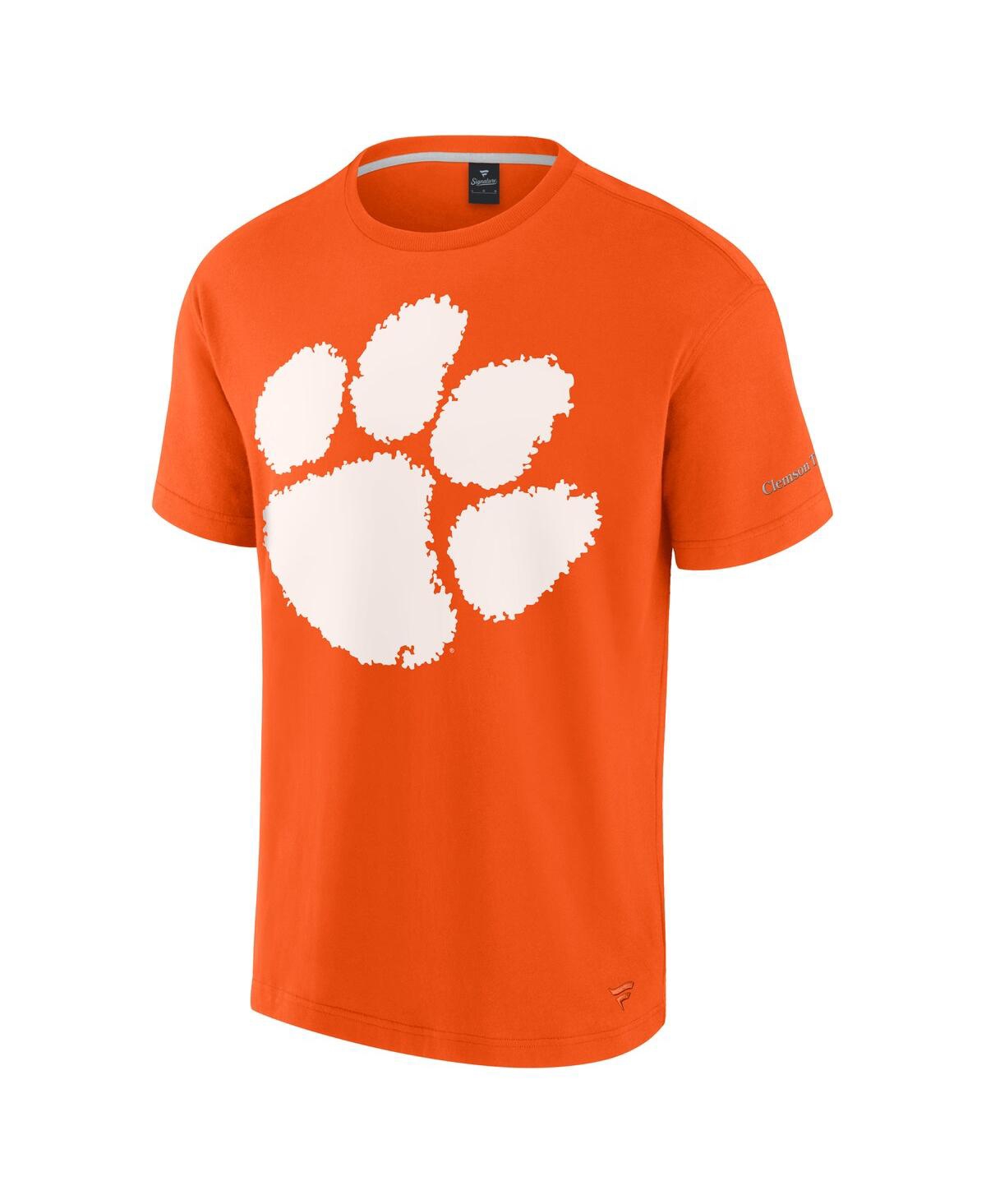 Fanatics Men's Orange Clemson Tigers Iconic T-shirt In Orange