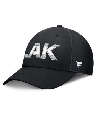 Fanatics - Men's Black/Silver Los Angeles Kings Authentic Pro Rink Flex Hat
