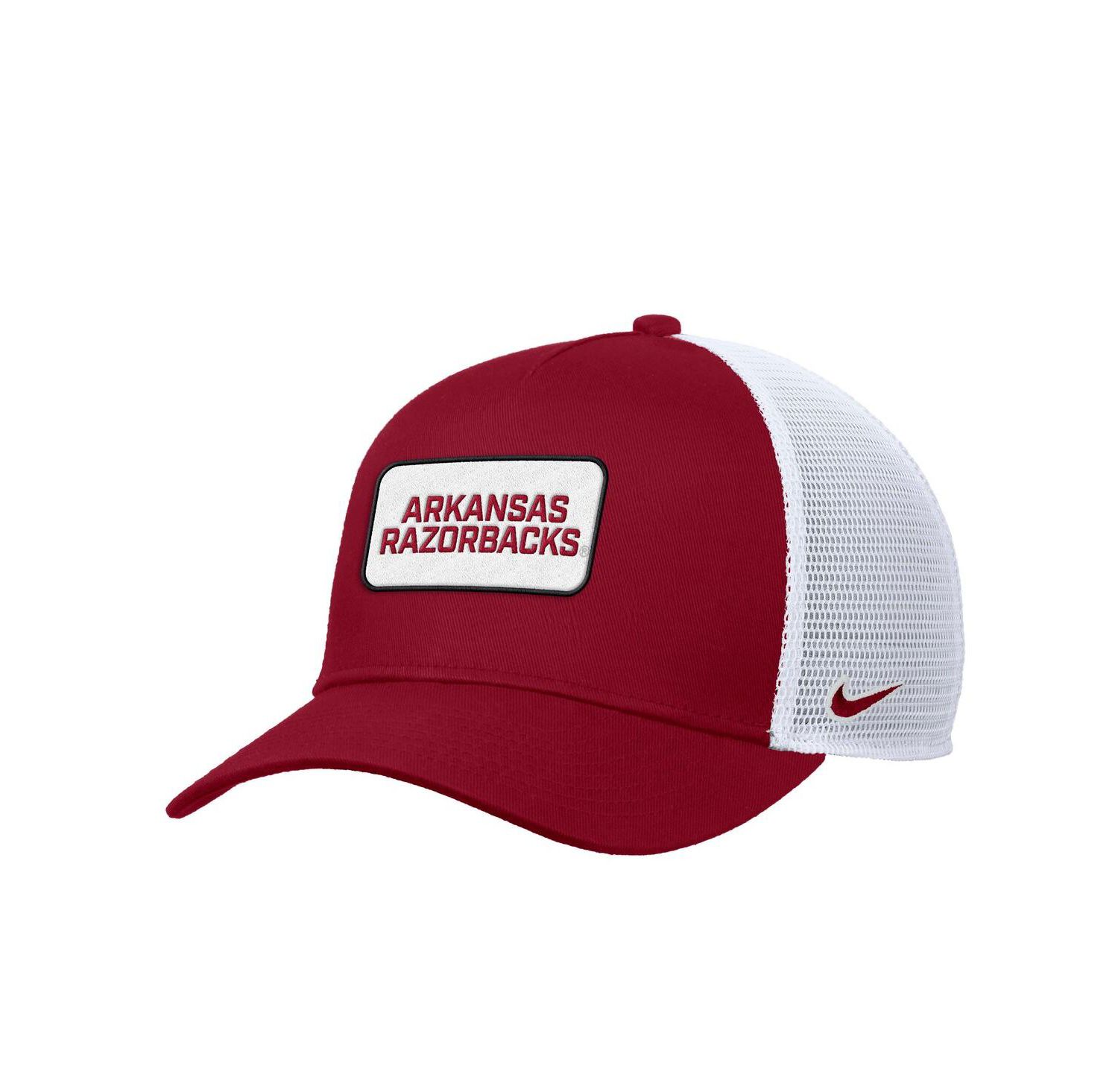 Men's Cardinal Arkansas Razorbacks 2025 On-Field Rise Trucker Performance Adjustable Hat