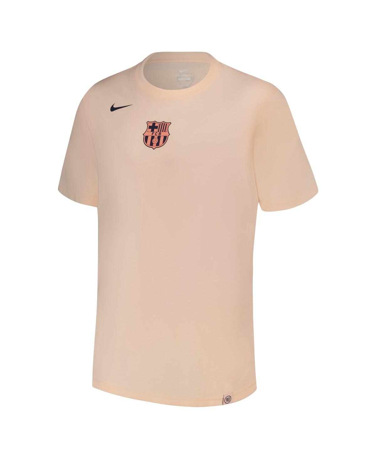 Nike Men's Pink Barcelona 2025/26 T90 Remix T-shirt In Neutral