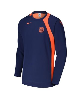 Men's Navy Barcelona Third 2025/26 T90 Pullover Sweatshirt