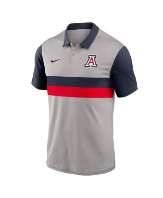 Men's Gray/Navy Arizona Wildcats Vapor Performance Polo Shirt