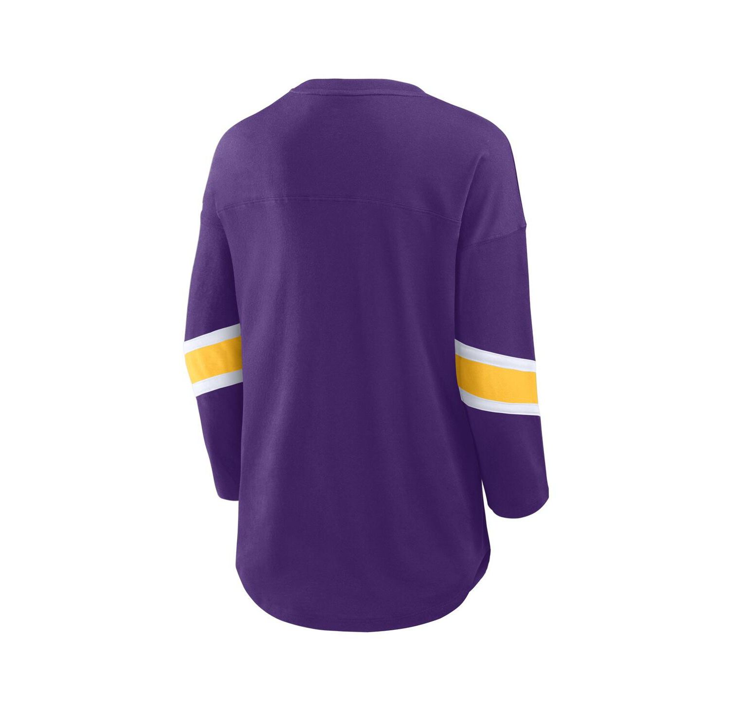 Women's Purple Minnesota Vikings Redzone 3/4-Sleeve T-Shirt
