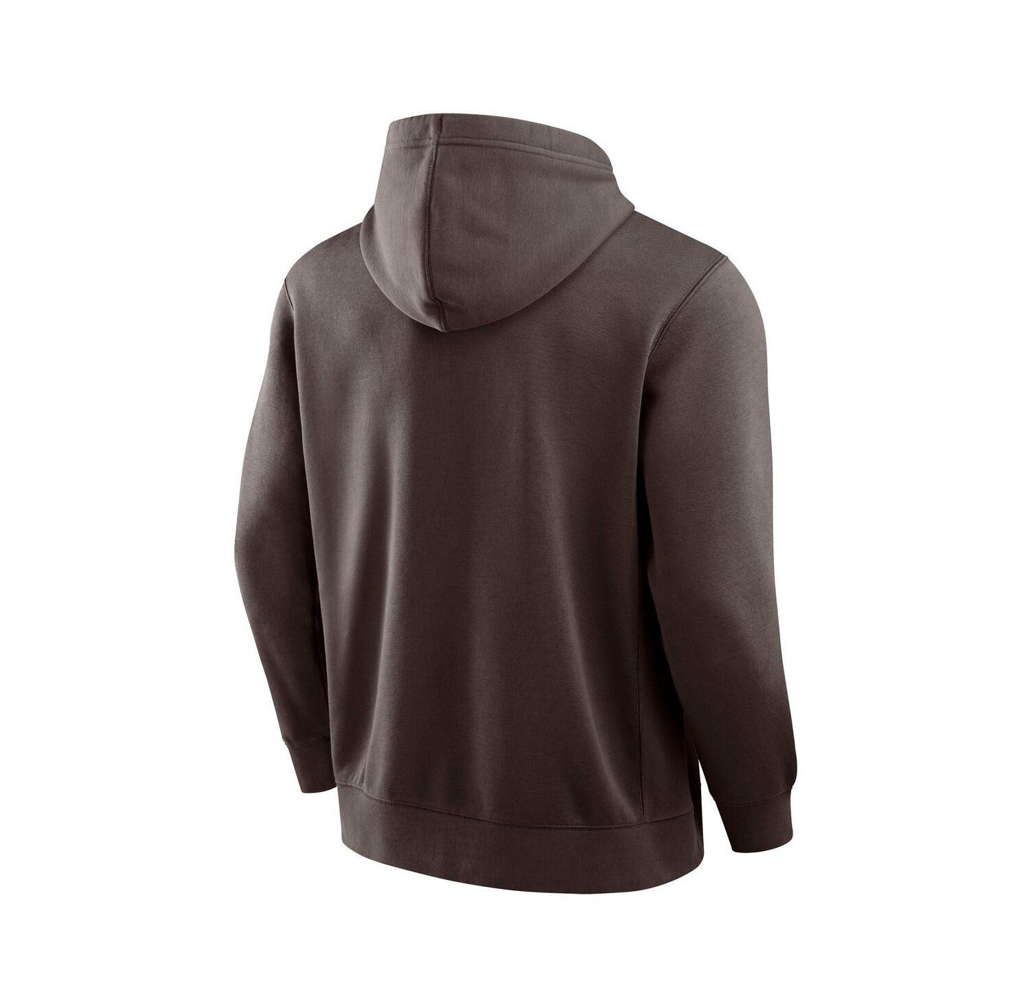 Men's Brown Cleveland Browns New Horizons Heritage Pullover Hoodie