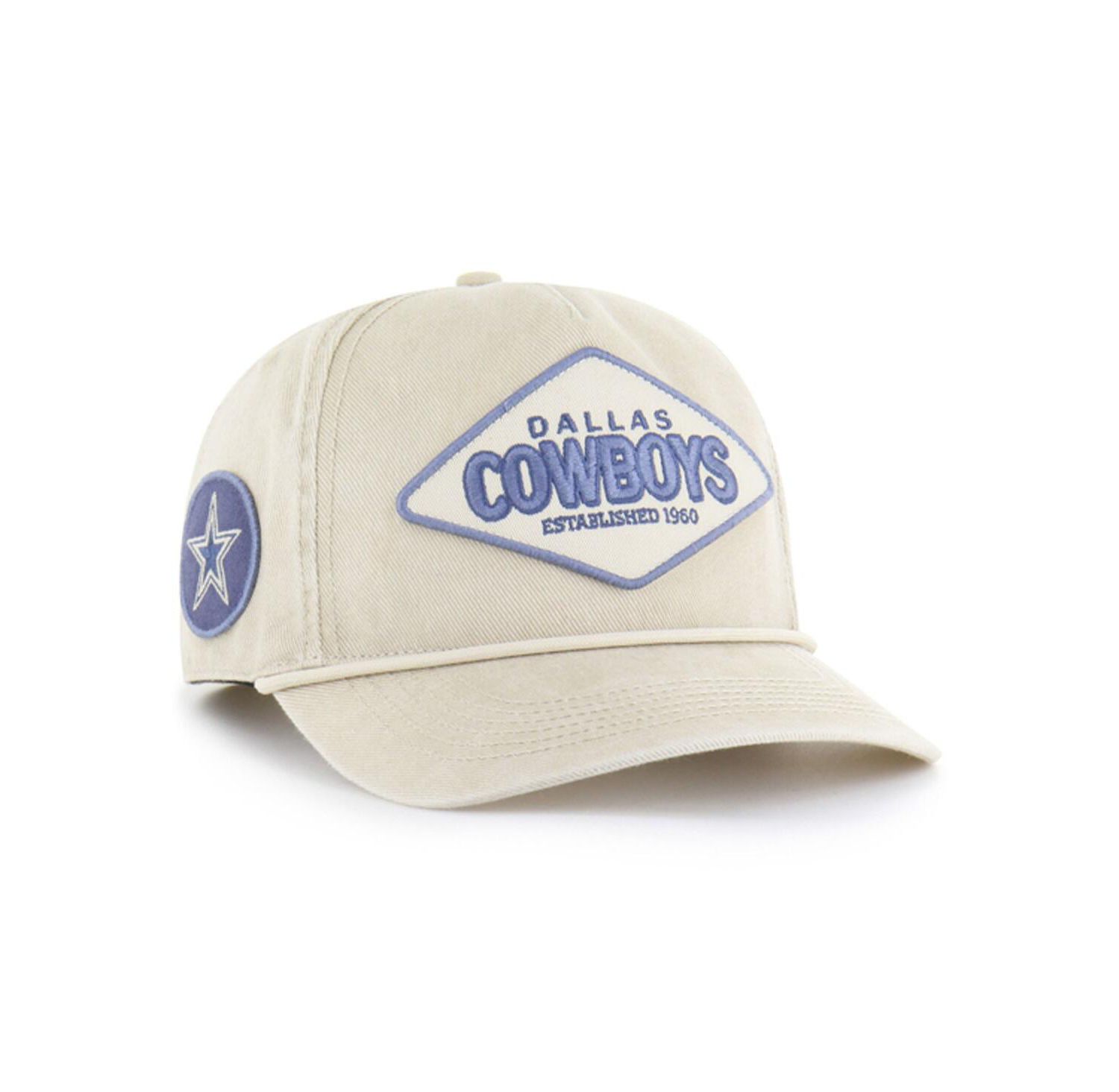 Men's Khaki Dallas Cowboys Cairn Hitch Adjustable Hat