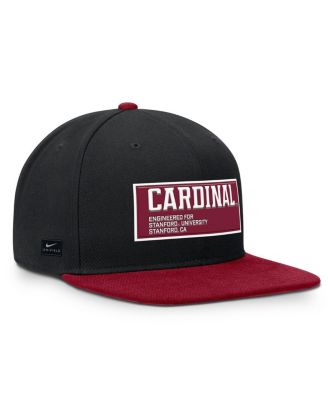Men's Black/Cardinal Stanford Cardinal 2025 On-Field Patch Pro Dri-FIT Snapback Hat