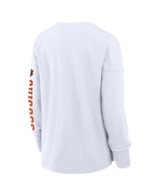 Women's White Chicago Bears Hometown Legacy Long Sleeve T-Shirt