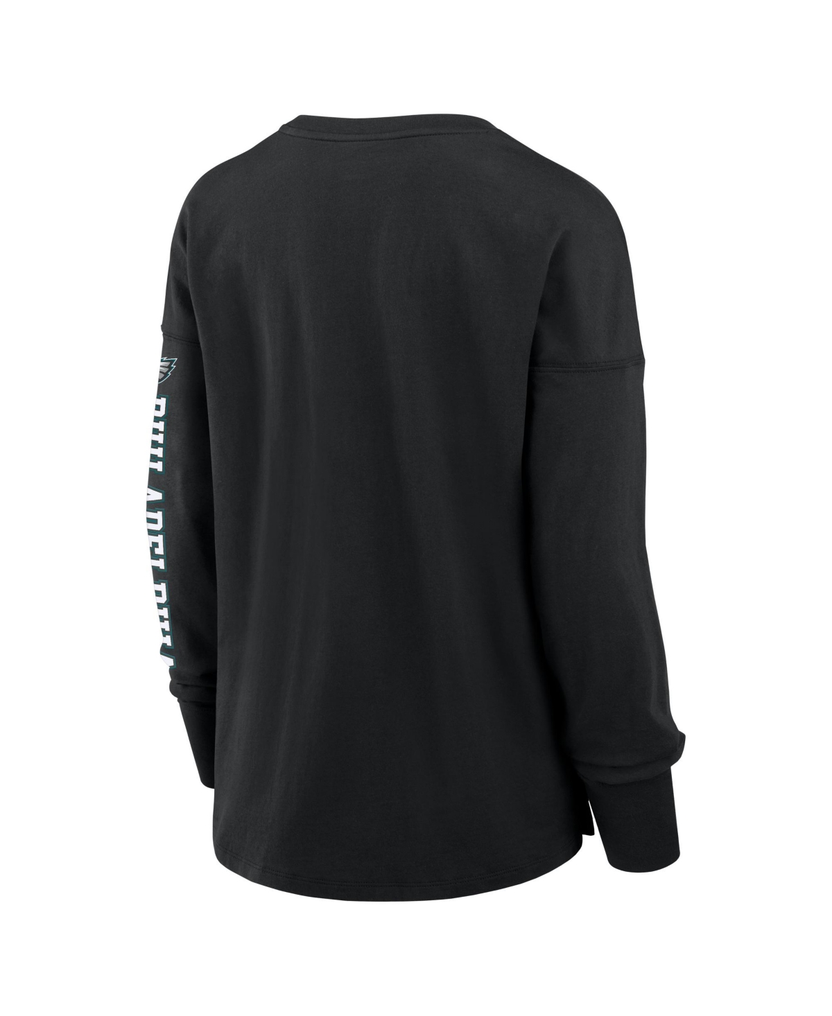Fanatics Women's Black Philadelphia Eagles Hometown Legacy Long Sleeve T-shirt In Black