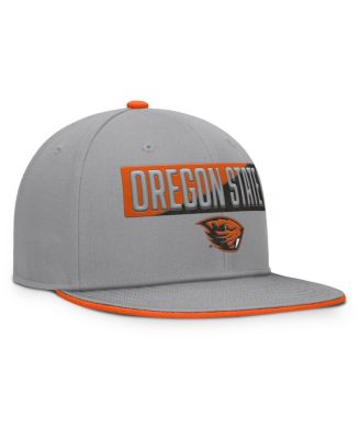 Men's Gray Oregon State Beavers Duo Snapback Hat