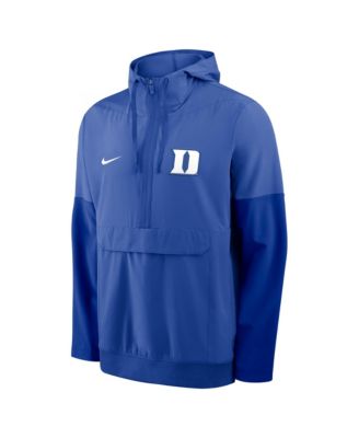 Men's Royal Duke Blue Devils Anorak Half-Zip Hoodie Jacket