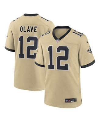 Nike - Big Boys and Girls Chris Olave Gold New Orleans Saints Gameday Golds Alternate Game Player Jersey