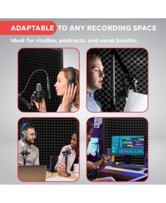 – Acoustic Isolation Absorber Shield with Adjustable Stand