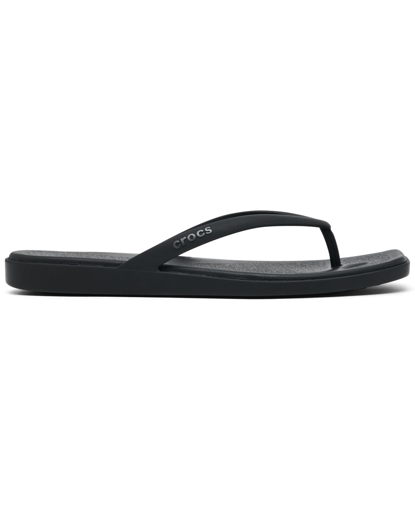 Женские сандалии Crocs Miami Flip-Flop, цвет: Чёрный — фото 2