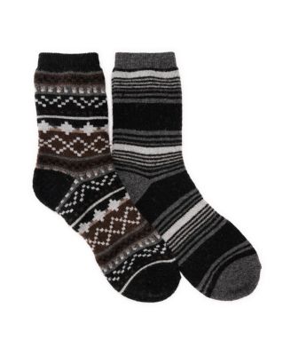 Men's Wool 6 Inch Socks (2 Pair Pack)