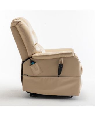 Lounge chair lift chair relax sofa chair sitting room furniture sitting room power supply elderly electric lounge chair (180 degree lying flat)