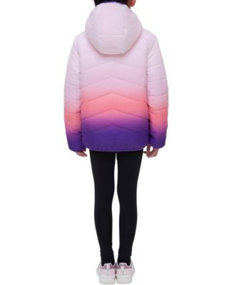 Little and Big Girls' Reversible Fleece Jacket