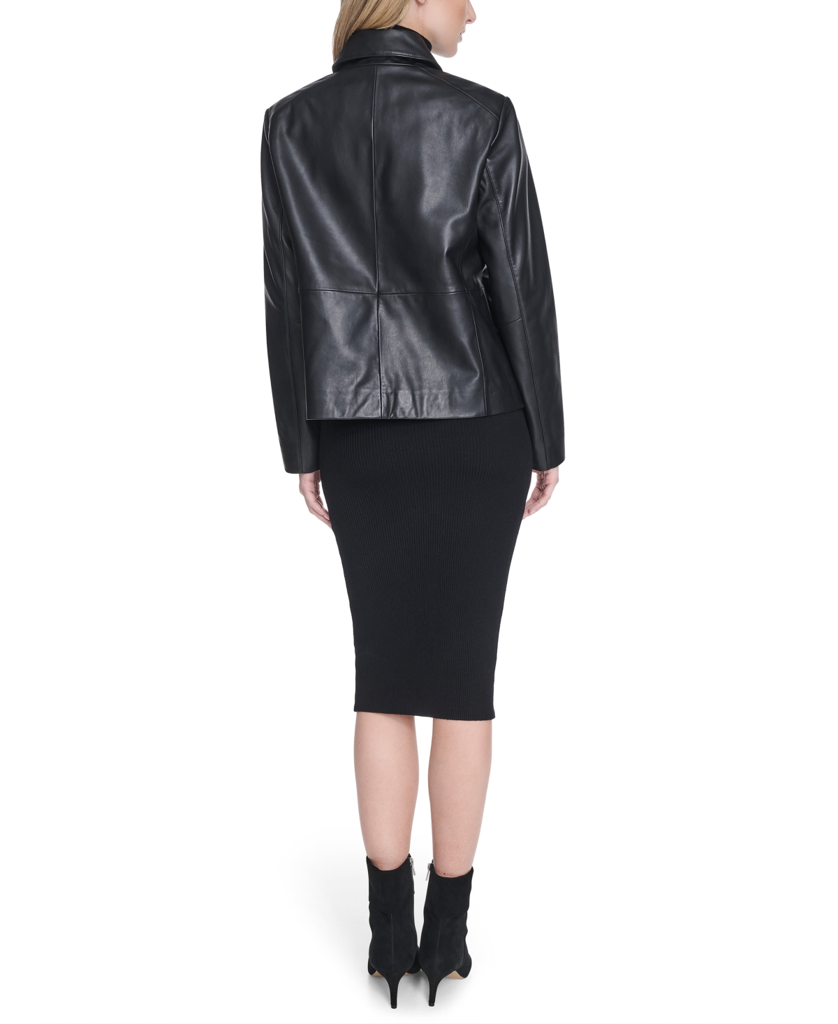 Cole Haan Women's Button Front Jacket In Black