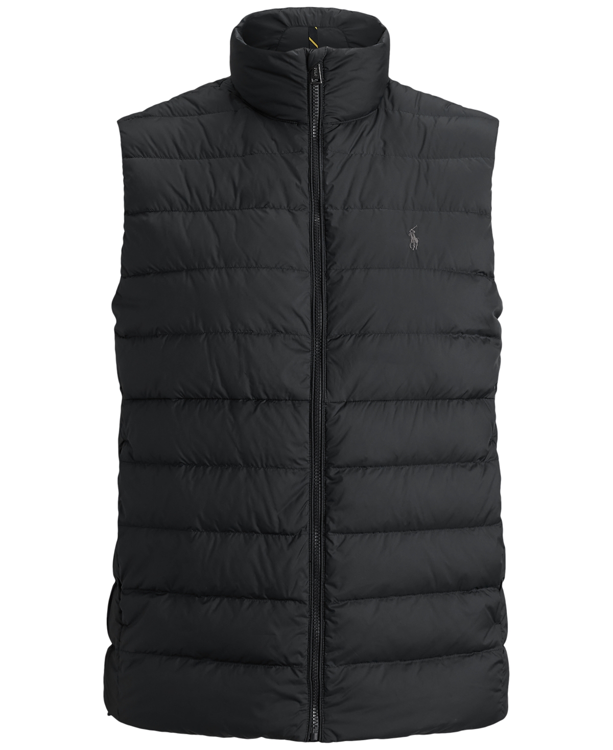 Polo Ralph Lauren Men's Big & Tall Quilted Vest Jacket In Black