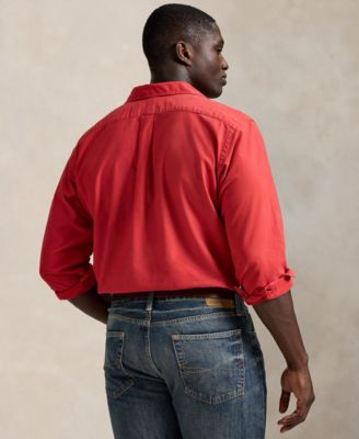 Men's Big & Tall Garment-Dyed Oxford Shirt