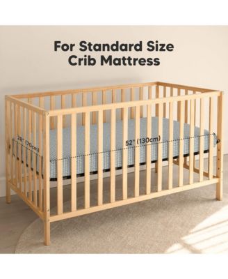 Lyra Muslin Crib Sheets for Boys, Girls, 2pk 52x28 Cotton Baby Crib Mattress Sheets Fitted, Soft, Breathable