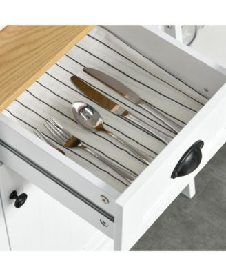 71" Kitchen Pantry Storage Cabinet with Storage,