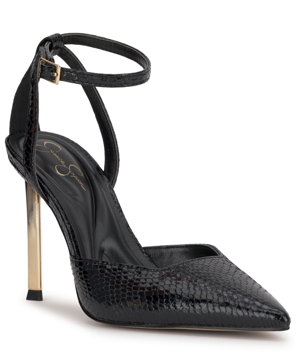 Jessica Simpson Women's Kalynia Stiletto Dress Sandals In Black