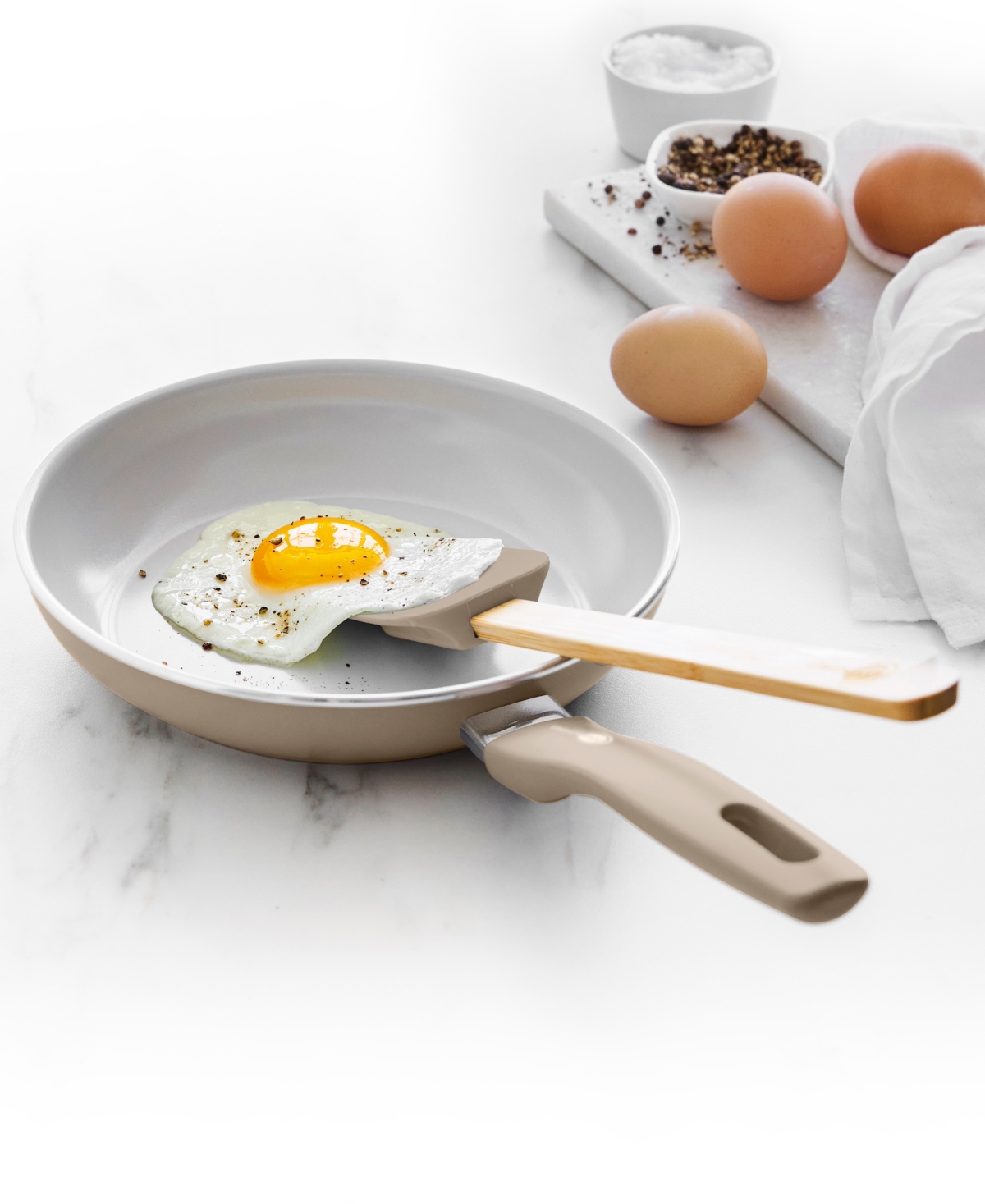 GreenPan Dover Ceramic Nonstick 7" Frypan with Spatula