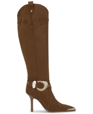 Women's Kenzin Tall Western Buckle Dress Boots