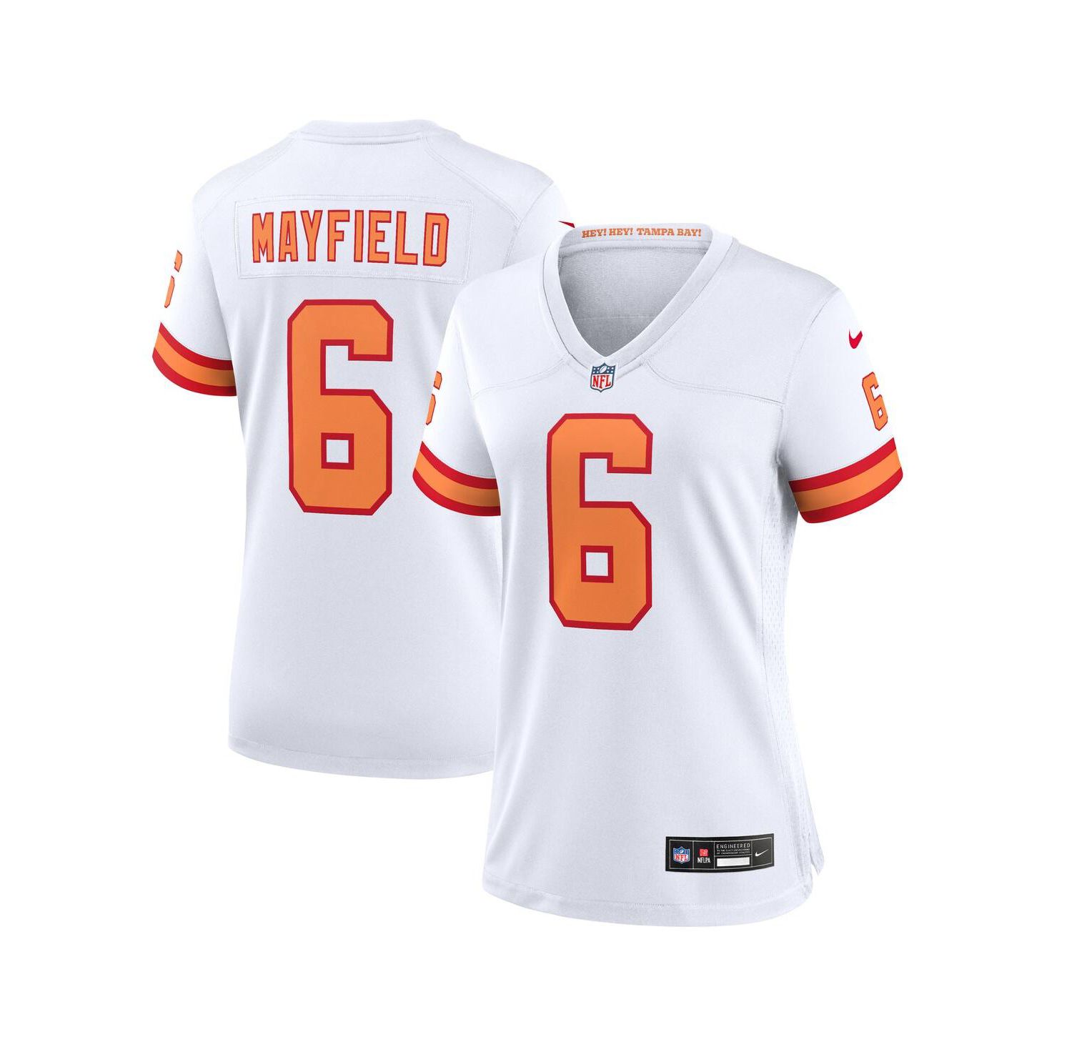 Women's Baker Mayfield White '76 Tampa Bay Buccaneers Game Jersey