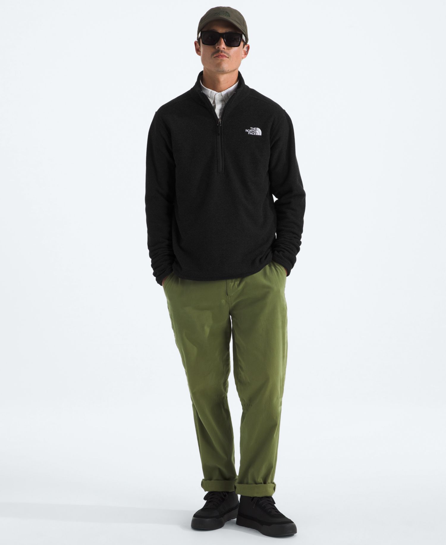 Men's Textured Cap Rock Quarter Zip Jacket