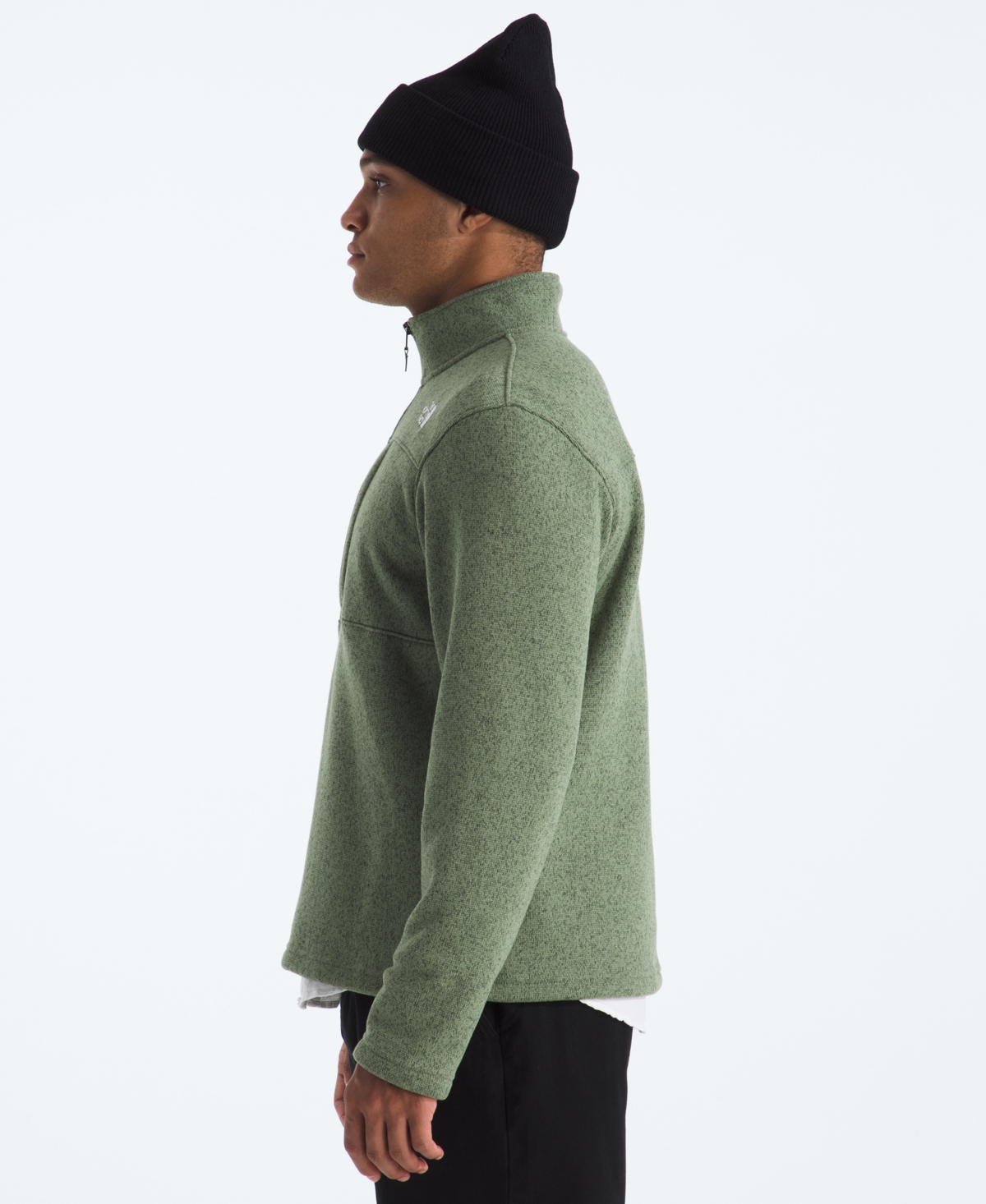 The North Face Men's Gordon Lyons Quarter Zip Jacket In Animal Print