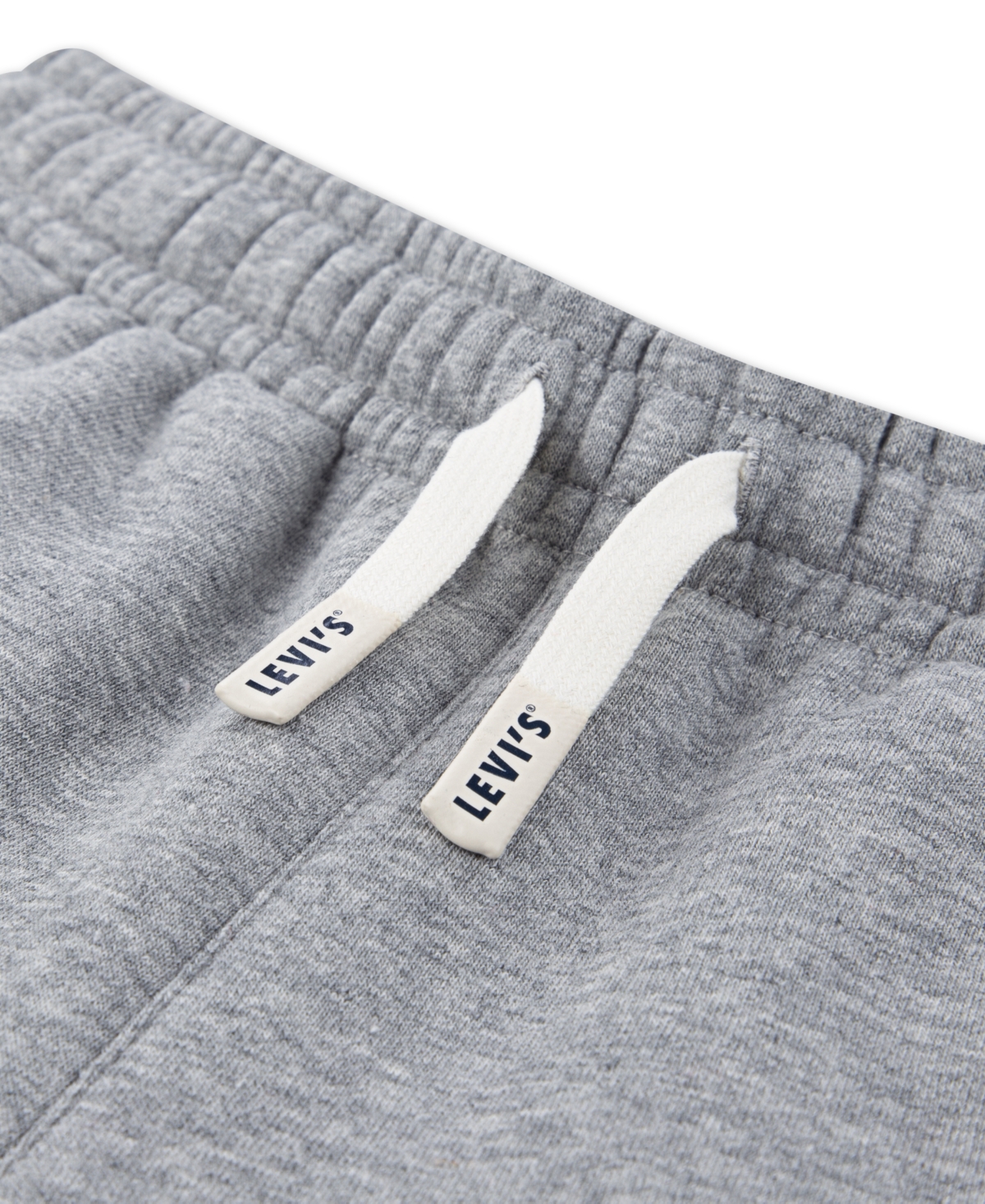 Levi's Boys 2t-4t Drawcord Jogger Pants In Gray