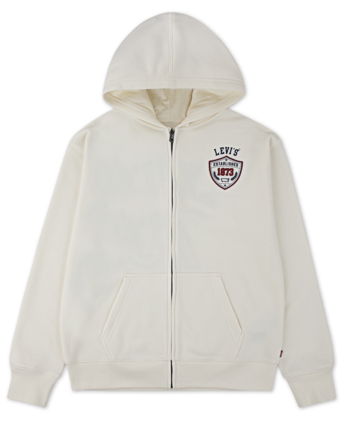 Levi's Kids' Boys 8-20 On The Field Full Zip Hoodie In White