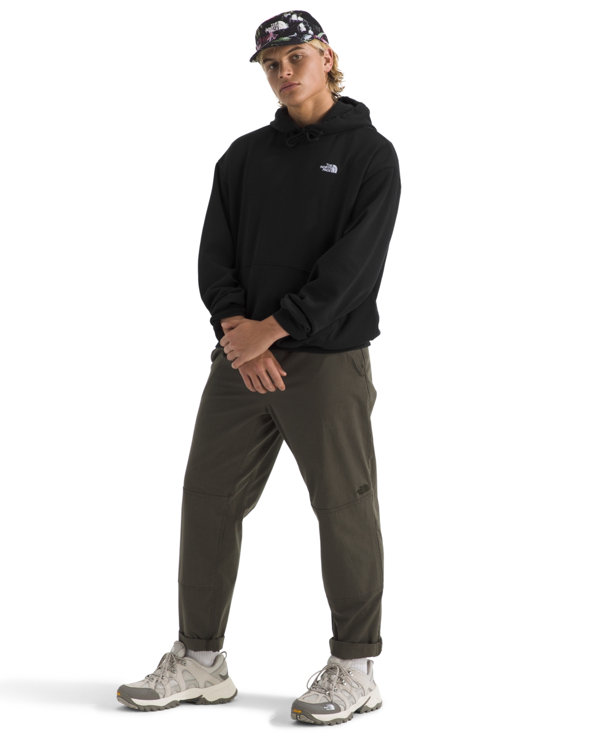 The North Face Men's Evolution Simple Dome Oversized Hoodie In Black